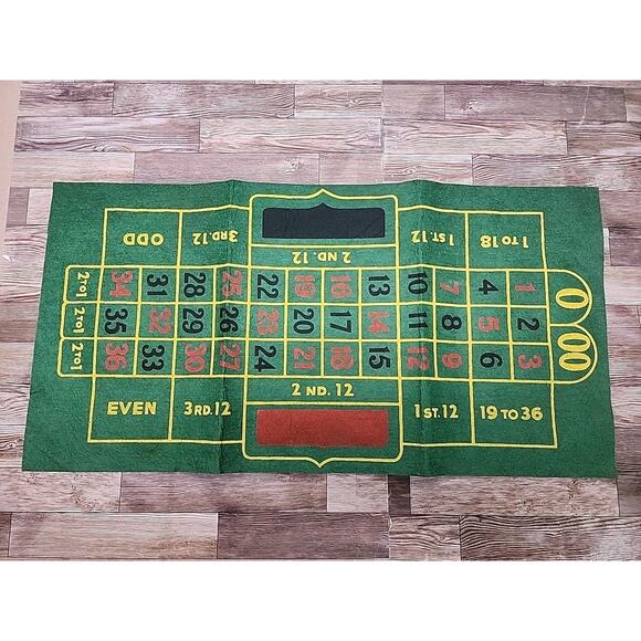 Vintage Casino Roulette Set- No.126 H.Baron Company with Instructions - Picture 4 of 4